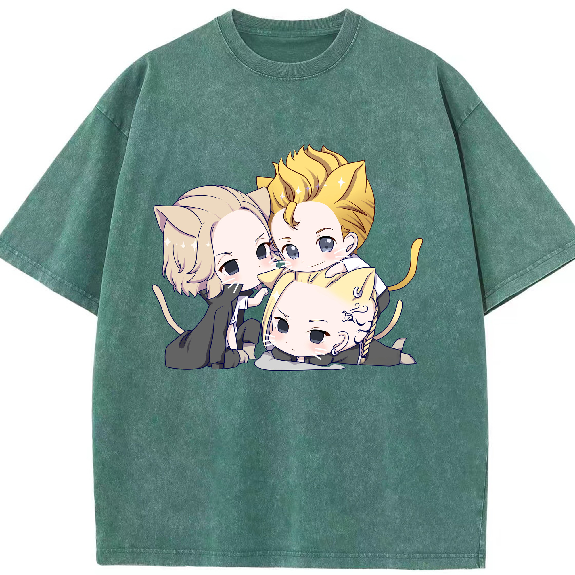 （画像用） 東京リベンジャーズ Tokyo Revengers 綿100% ヴィンテージ風 半袖Tシャツ（フロントプリント）